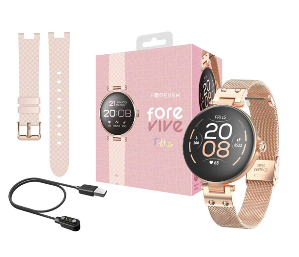 Forever ForeVive Petite SB-305 Różowe Złoto - 1247910 - zdjęcie 8